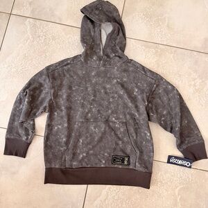 Oshkosh Grayish Brown Boy’s Hoodie Sweatshirt Size 7